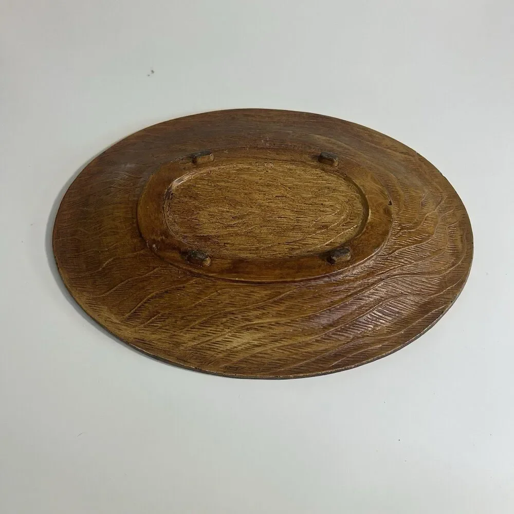 VTG Faux Wood Platter 1954 Multi Products Inc 